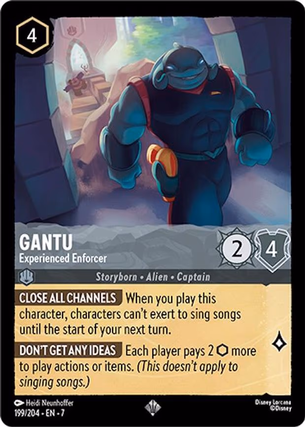 Gantu - Experienced Enforcer - Super Rare (199/204)