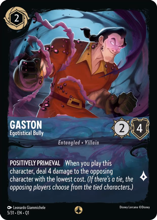 Gaston - Egotistical Bully