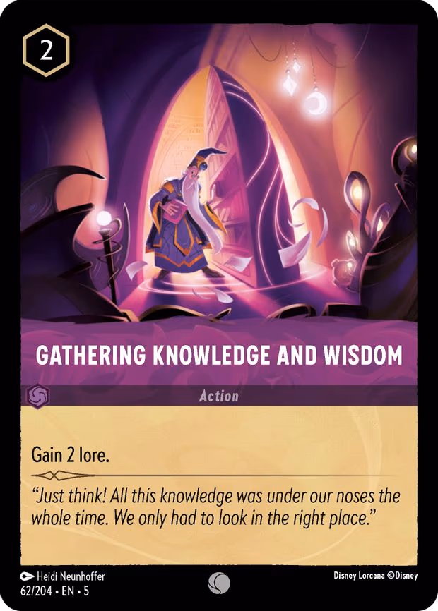 Gathering Knowledge and Wisdom - Common (62/204)