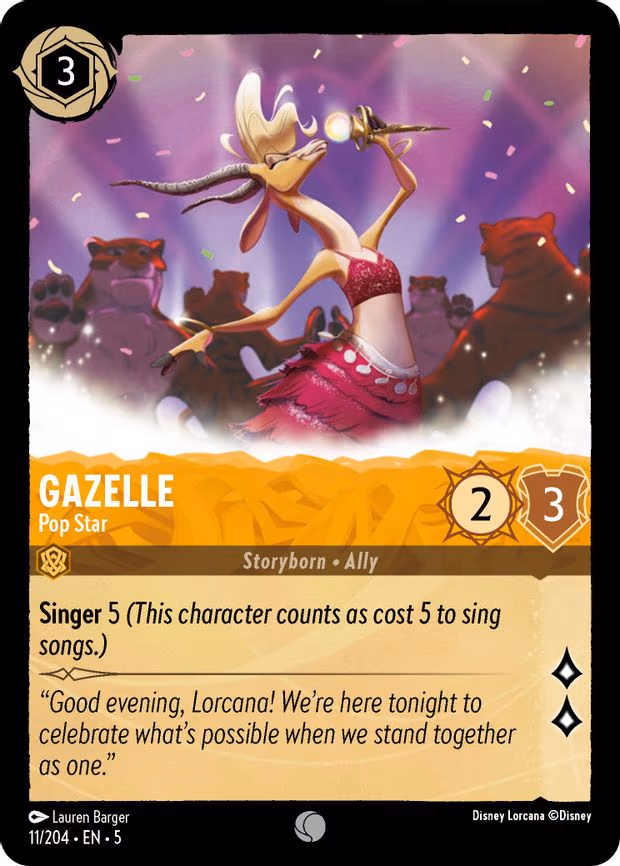 Gazelle - Pop Star - Common (11/204)