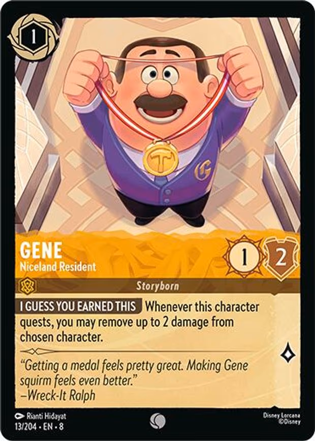 Gene - Niceland Resident - Common (13/204)