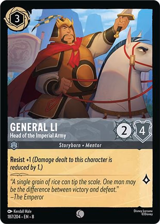 General Li - Head of the Imperial Army - Common (187/204)