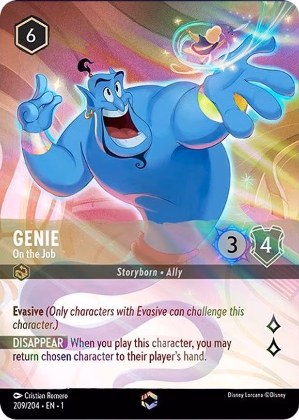 Genie - On the Job (Enchanted) - Enchanted (209/204)