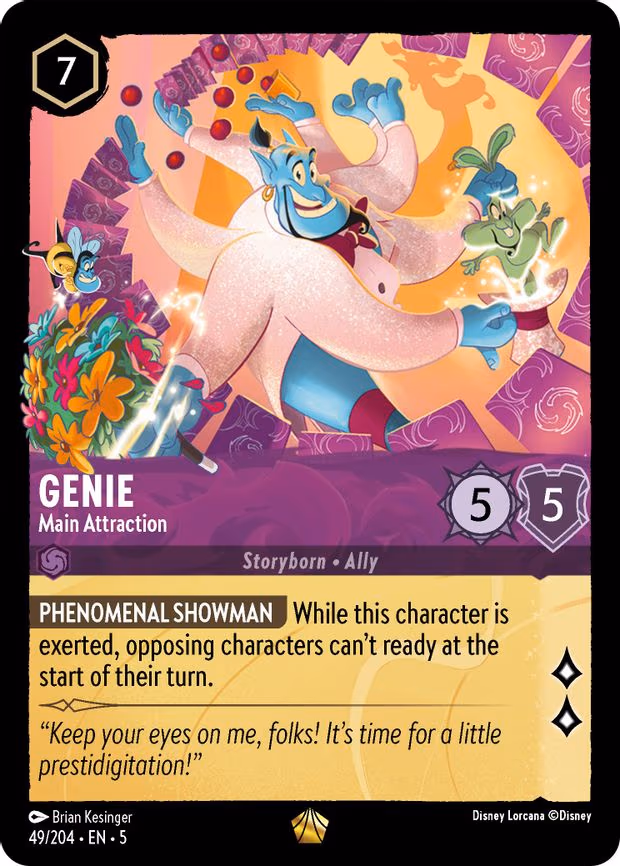 Genie - Main Attraction - Legendary (49/204)