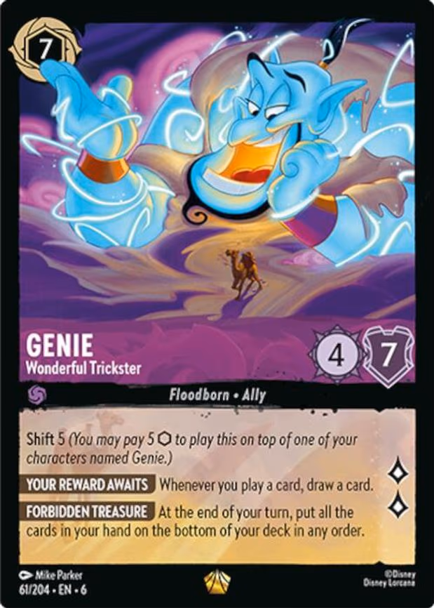 Genie - Wonderful Trickster - Legendary (61/204)