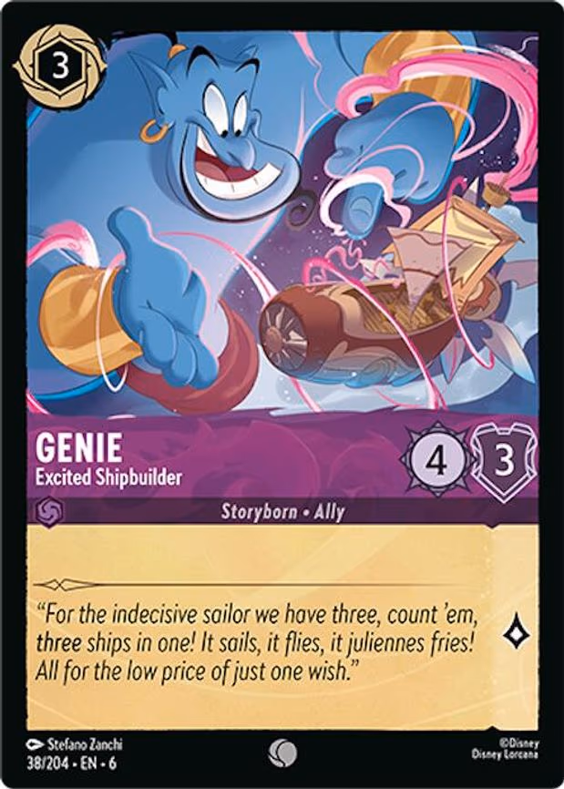 Genie - Excited Shipbuilder - Common (38/204)