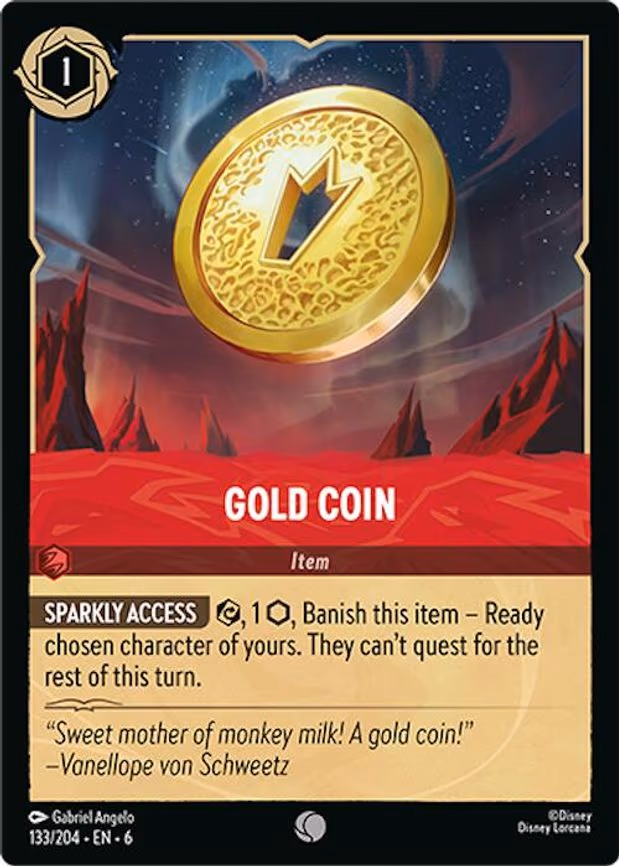 Gold Coin - Common (133/204)