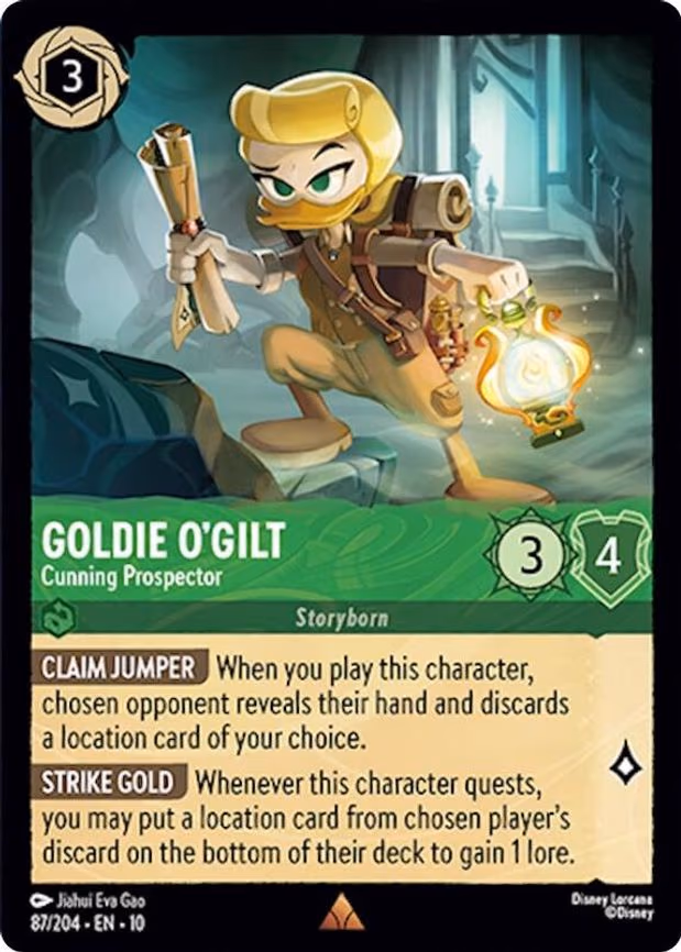 Goldie O'Gilt - Cunning Prospector - Rare (87/204)