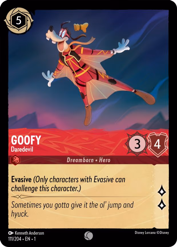 Goofy - Daredevil - Common (111/204)