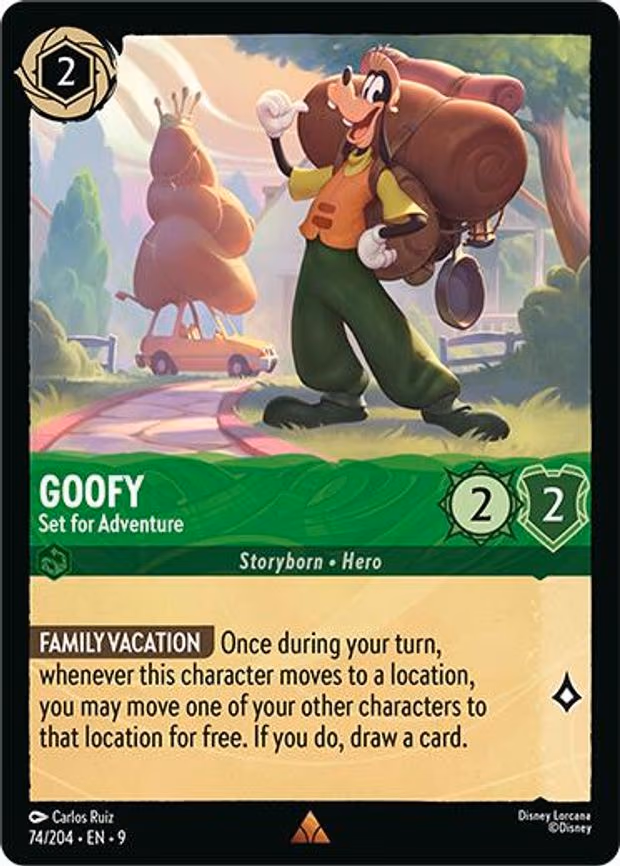 Goofy - Set for Adventure - Rare (74/204)