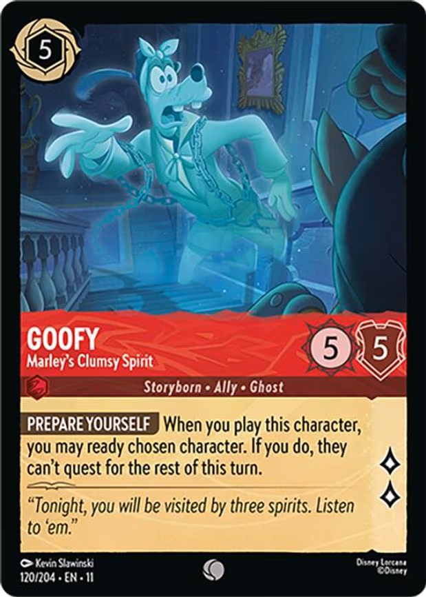 Goofy - Marley's Clumsy Spirit - Common (120/204)