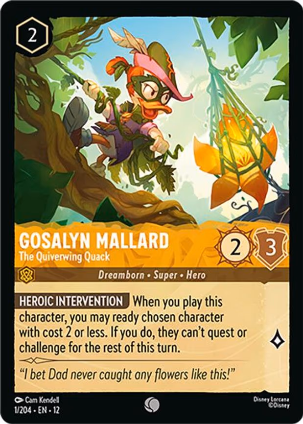 Gosalyn Mallard - The Quiverwing Quack - Common (1/204)