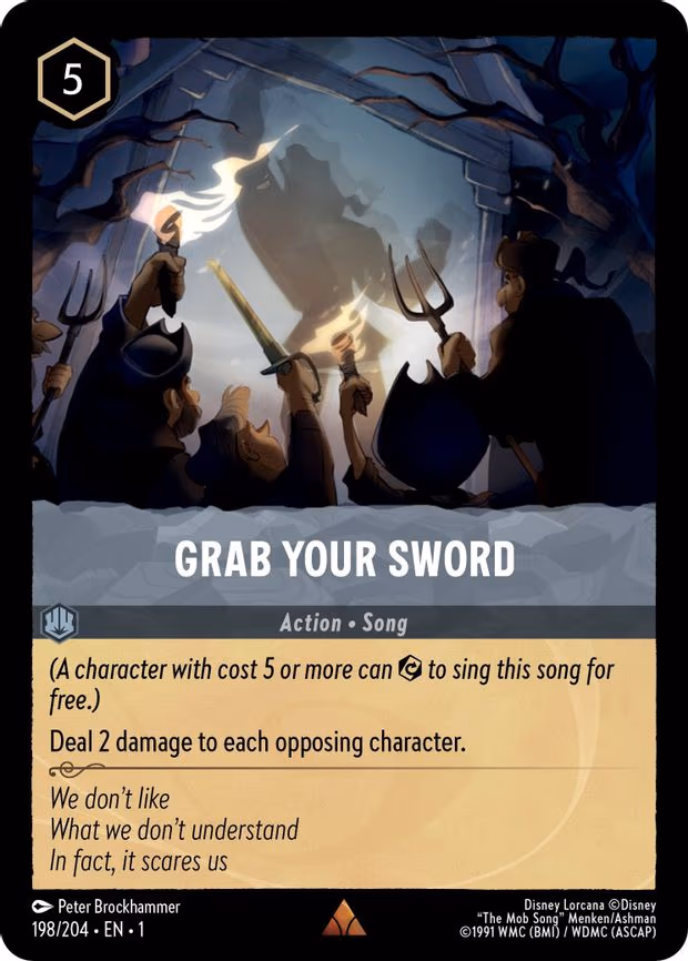 Grab Your Sword - Rare (198/204)
