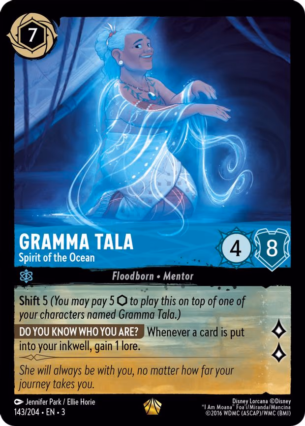 Gramma Tala - Spirit of the Ocean - Legendary (143/204)