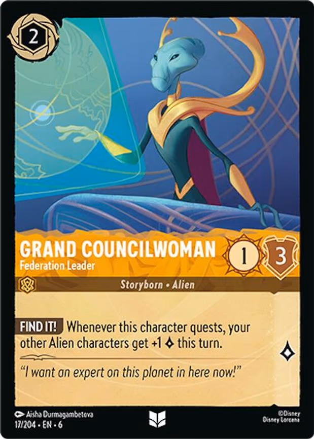 Grand Councilwoman - Federation Leader - Uncommon (17/204)