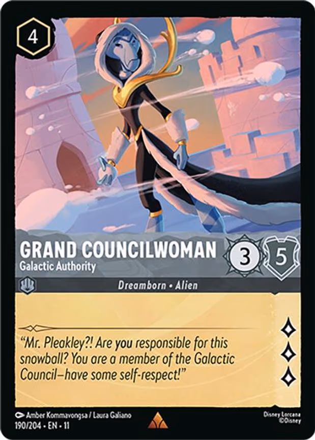 Grand Councilwoman - Galactic Authority - Rare (190/204)