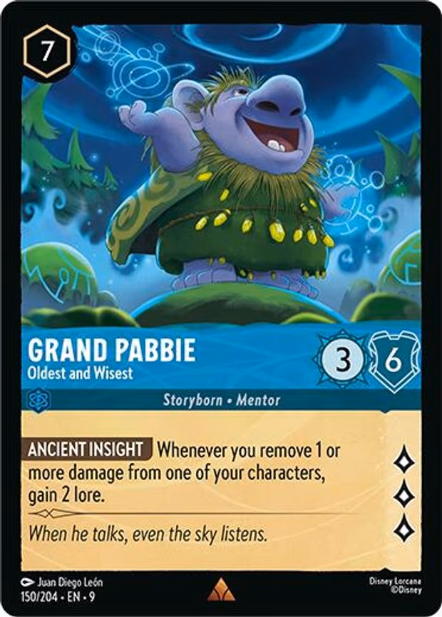 Grand Pabbie - Oldest and Wisest - Rare (150/204)