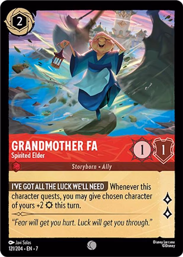 Grandmother Fa - Spirited Elder - Common (121/204)