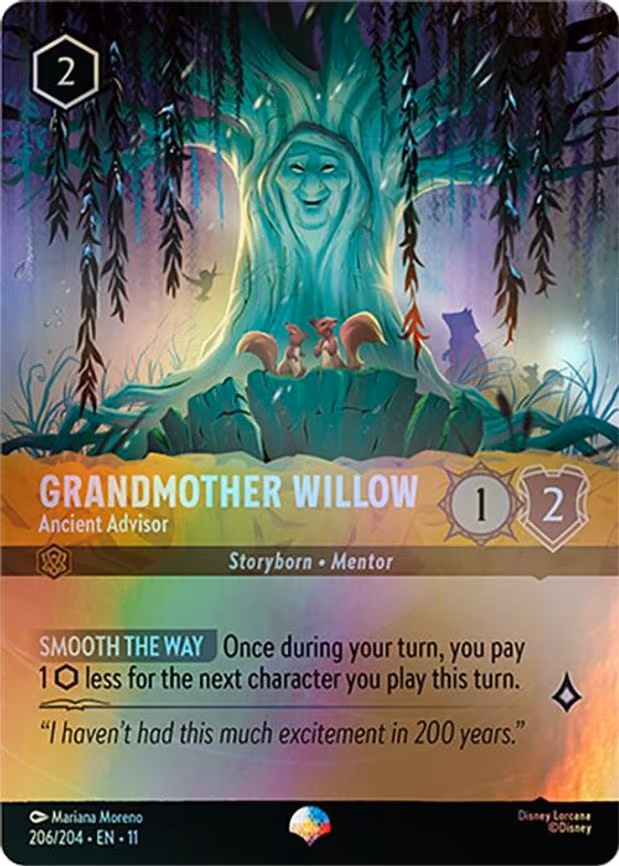 Grandmother Willow - Ancient Advisor (Epic) - Epic (206/204)