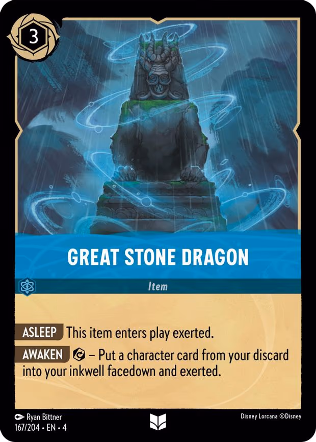 Great Stone Dragon - Uncommon (167/204)