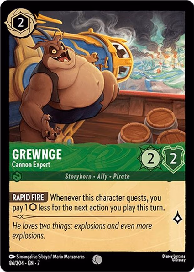 Grewnge - Cannon Expert - Common (86/204)