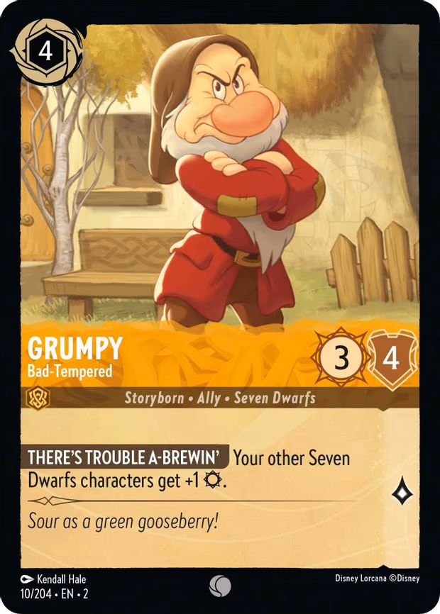 Grumpy - Bad-Tempered - Common (10/204)