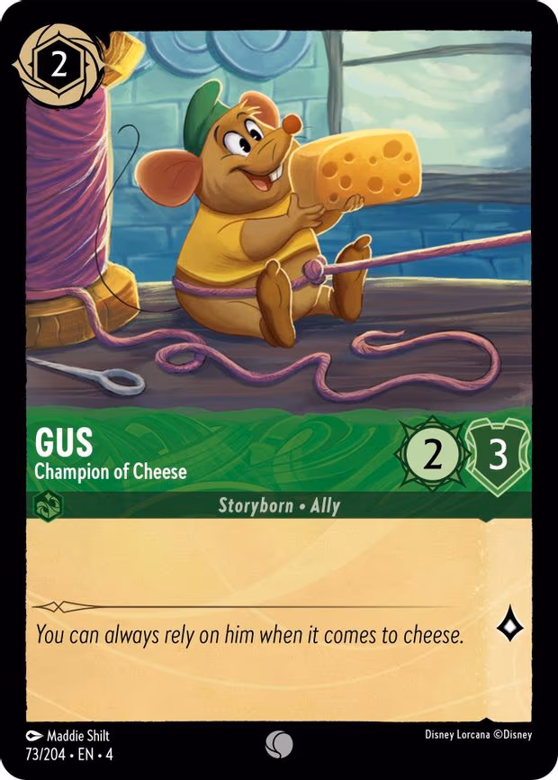 Gus - Champion of Cheese - Common (73/204)