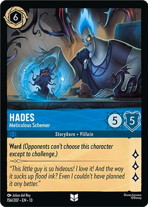 Hades - Meticulous Schemer - Uncommon (156/204)