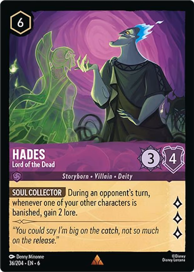 Hades - Lord of the Dead - Rare (36/204)