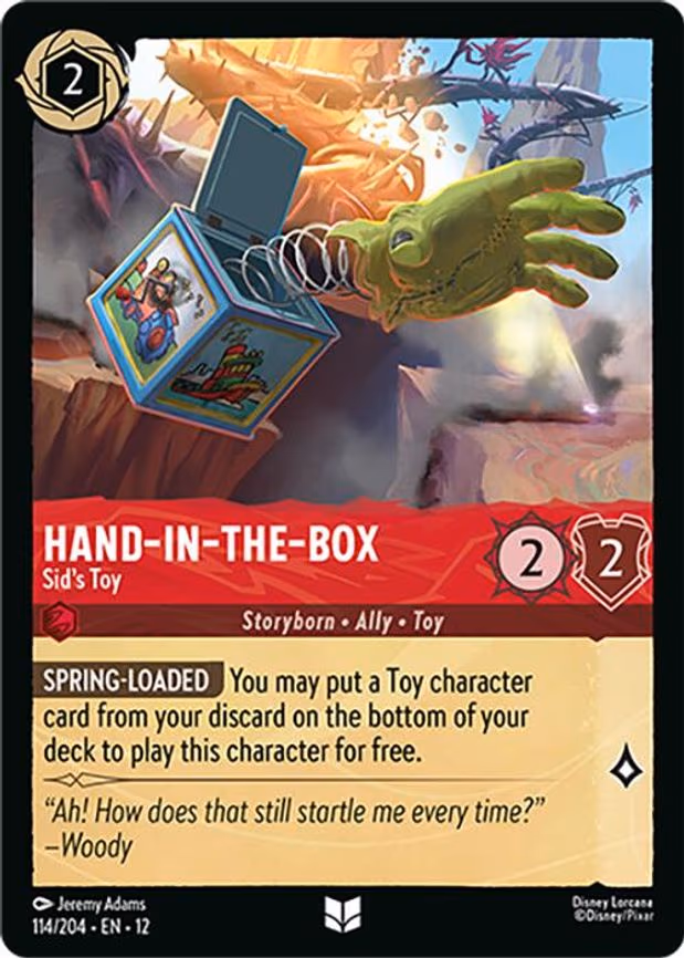 Hand-in-the-Box - Sid's Toy - Uncommon (114/204)