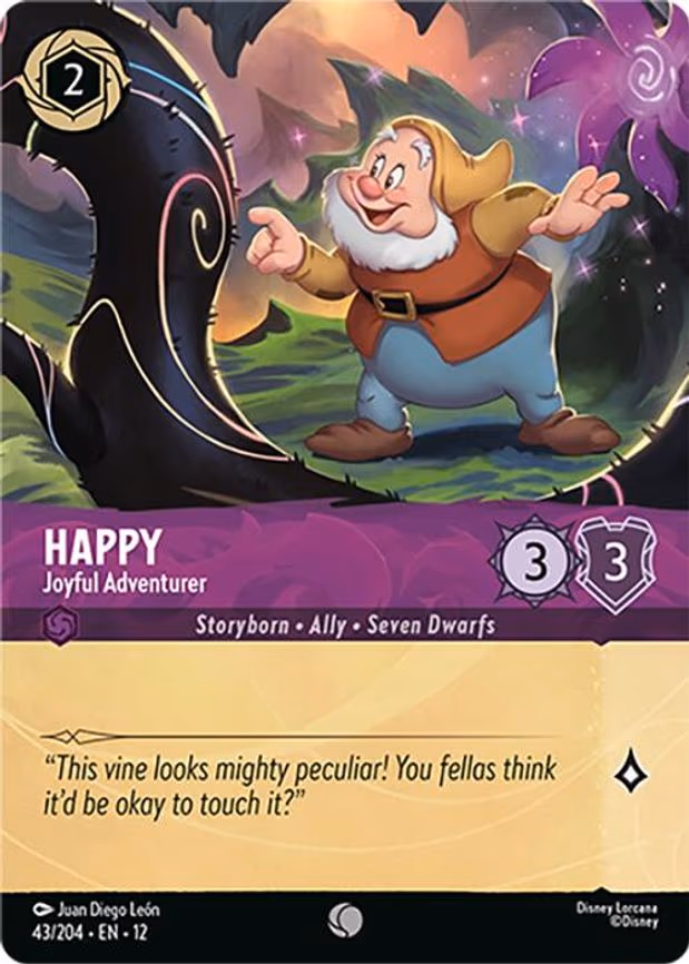 Happy - Joyful Adventurer - Common (43/204)