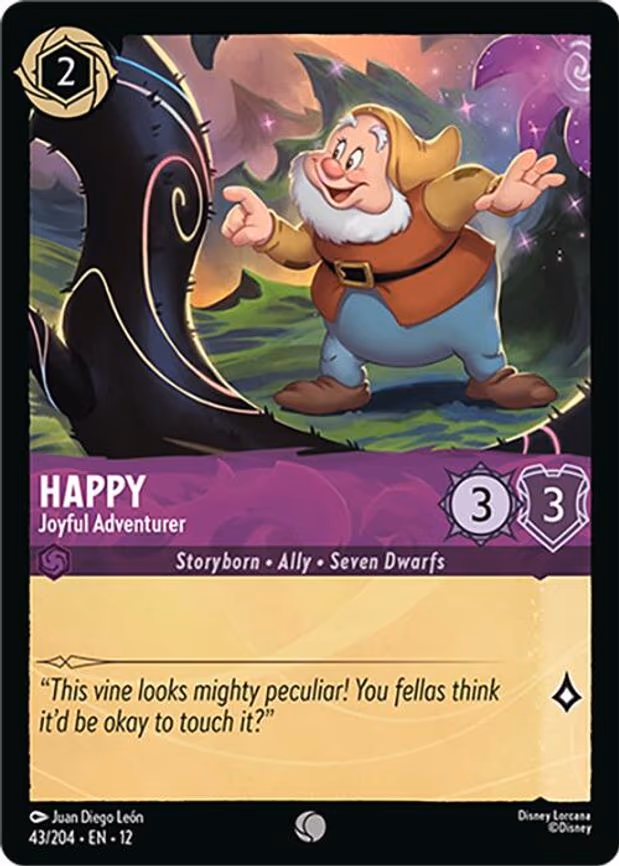 Happy - Joyful Adventurer - Common (43/204)