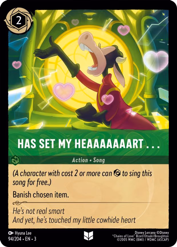 Has Set My Heaaaaaaart - Uncommon (94/204)