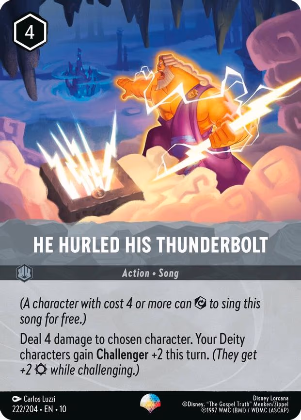 He Hurled His Thunderbolt (Epic) - Epic (222/204)