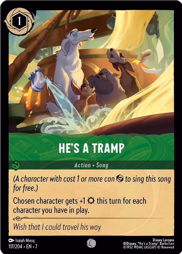 He's a Tramp - Common (117/204)