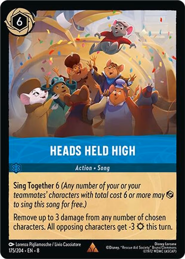 Heads Held High - Rare (175/204)