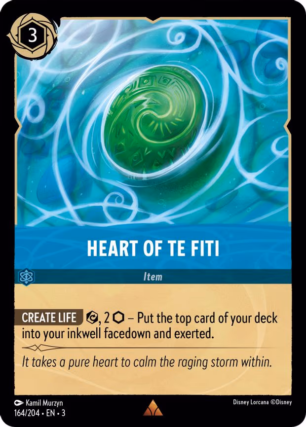 Heart of Te Fiti - Rare (164/204)