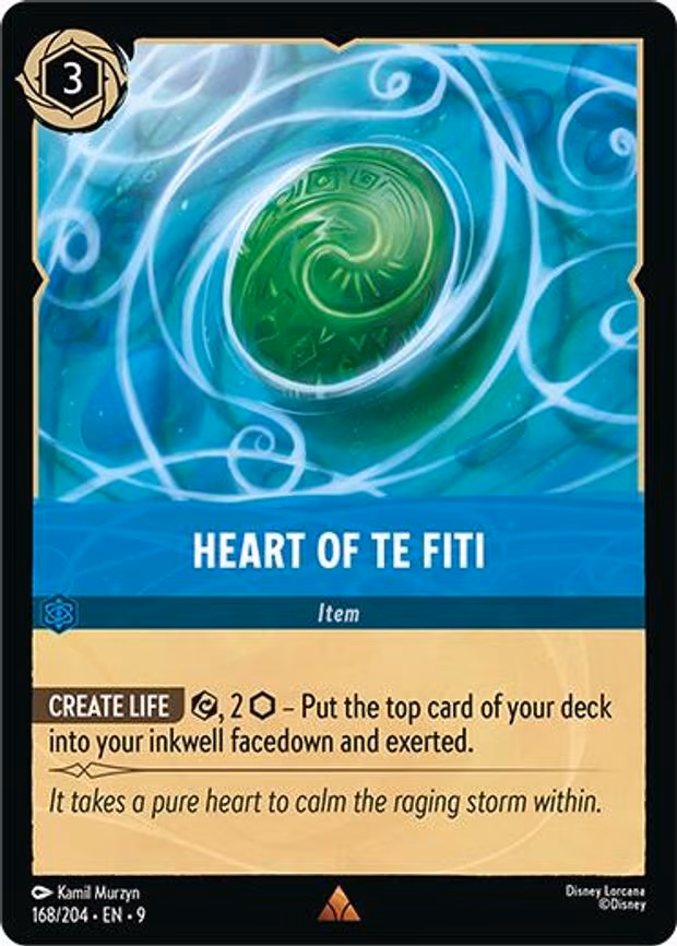 Heart of Te Fiti - Rare (168/204)