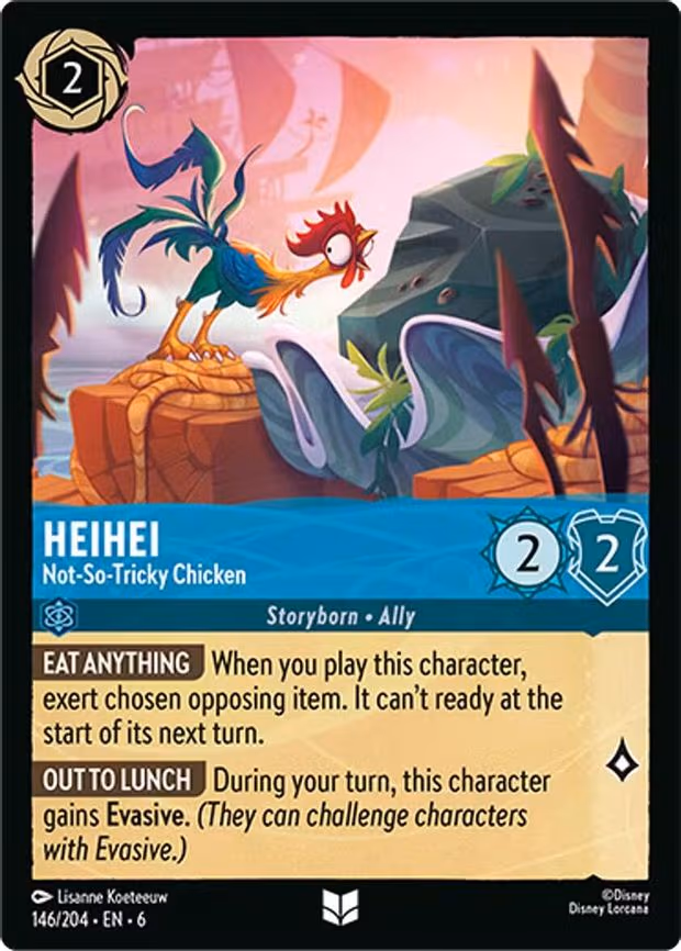 HeiHei - Not-So-Tricky Chicken - Uncommon (146/204)