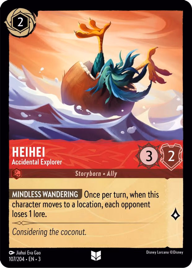 HeiHei - Accidental Explorer - Uncommon (107/204)