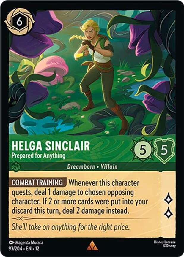 Helga Sinclair - Prepared for Anything - Rare (93/204)