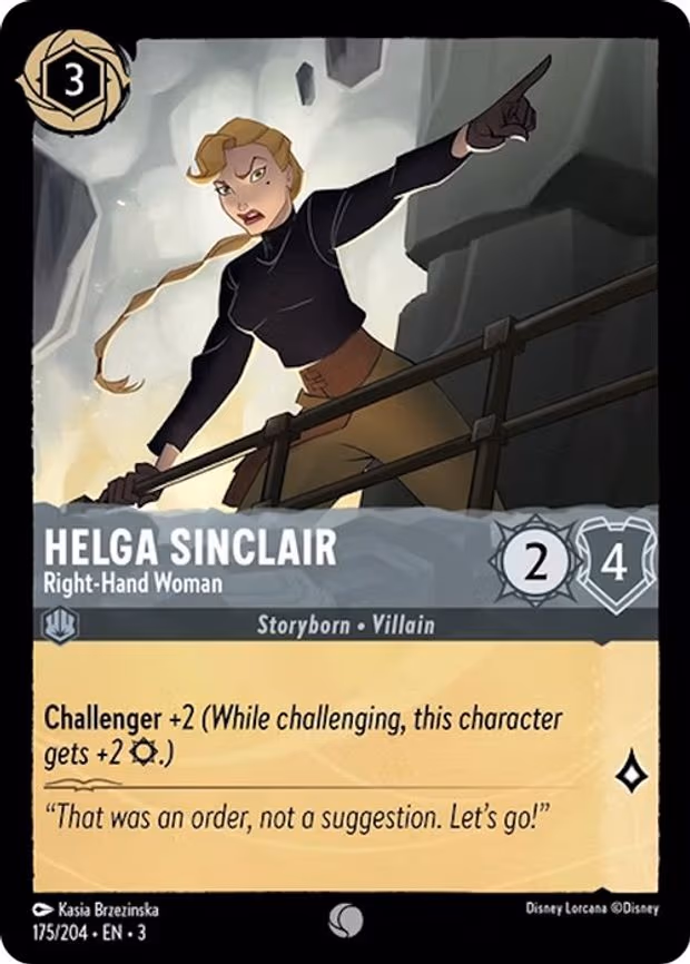 Helga Sinclair - Right-Hand Woman - Common (175/204)