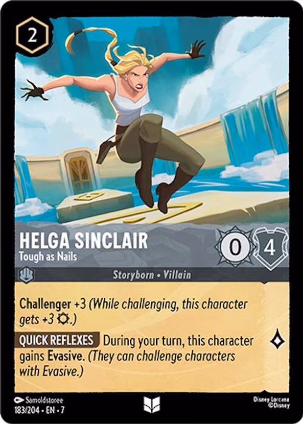 Helga Sinclair - Tough as Nails - Uncommon (183/204)