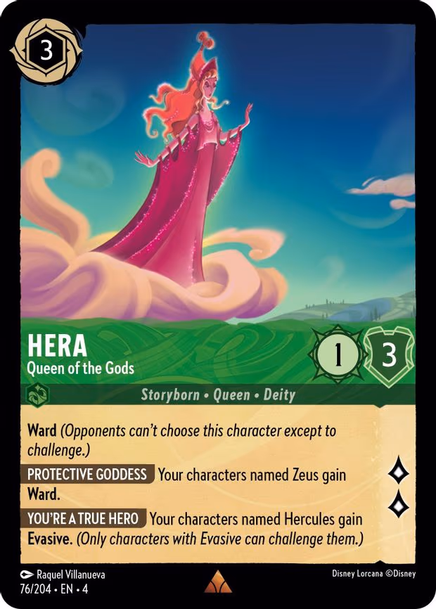 Hera - Queen of the Gods - Rare (76/204)