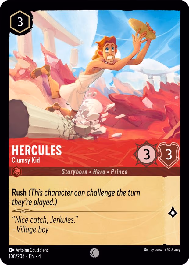 Hercules - Clumsy Kid - Common (108/204)