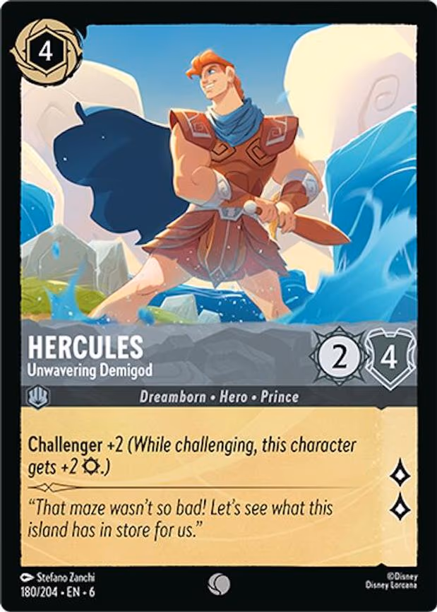 Hercules - Unwavering Demigod - Common (180/204)