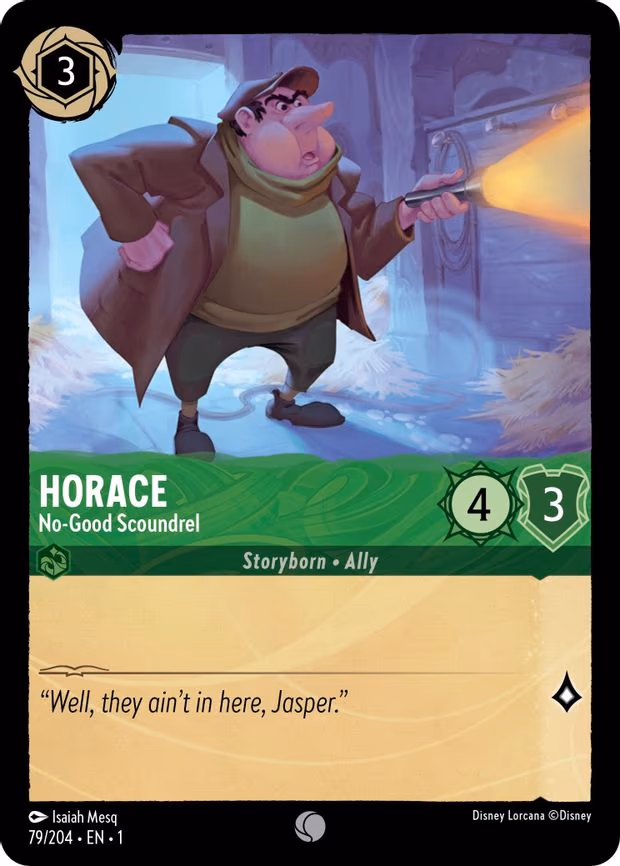 Horace - No-Good Scoundrel - Common (79/204)