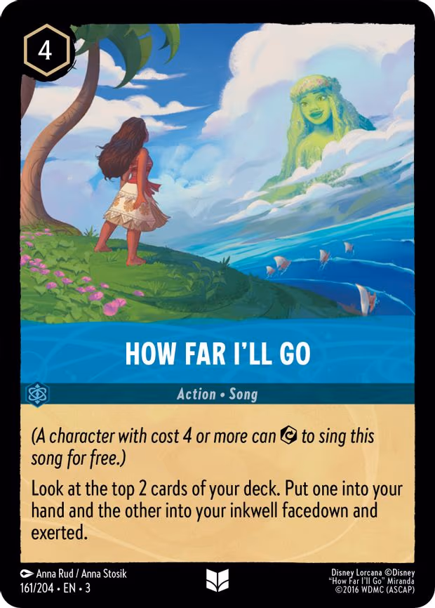 How Far I'll Go - Uncommon (161/204)