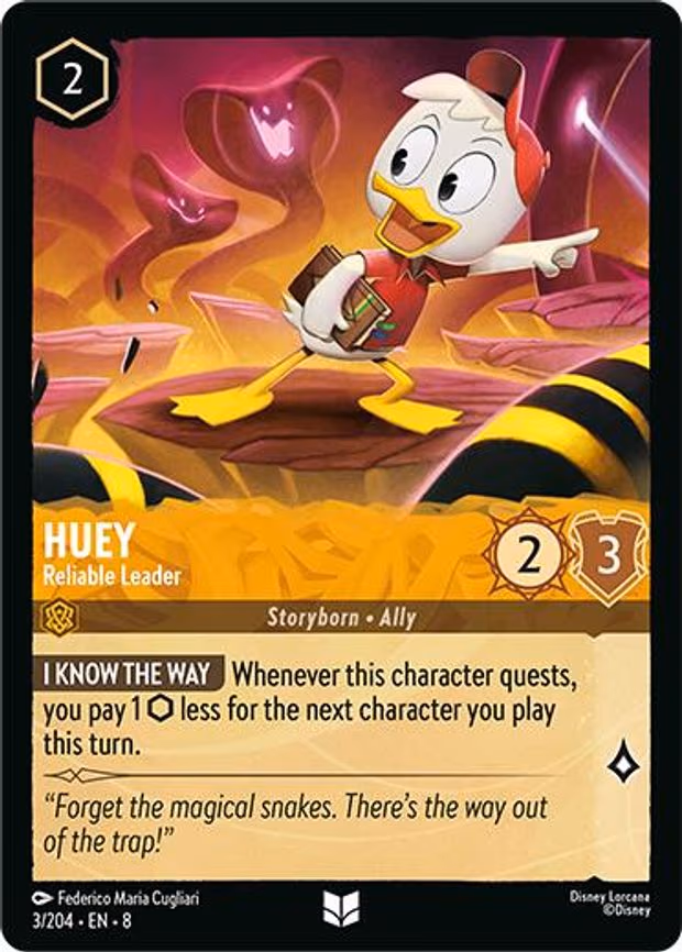 Huey - Reliable Leader - Uncommon (3/204)