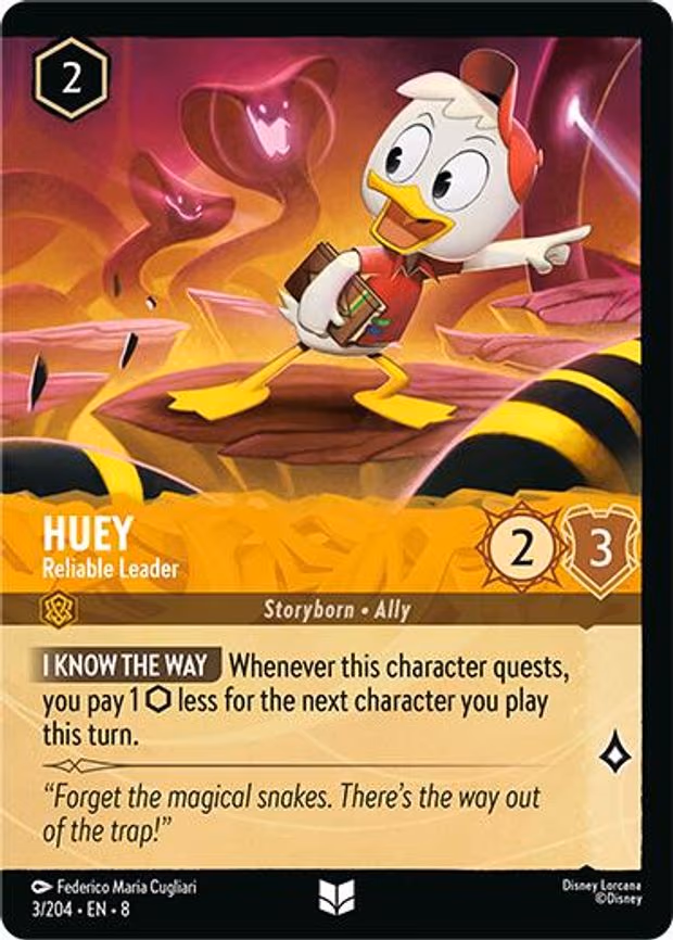 Huey - Reliable Leader - Uncommon (3/204)